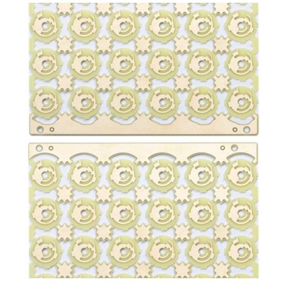 Single Sided Ultra Thin PCB OSP One Layer FR4 TG130 0.2mm
